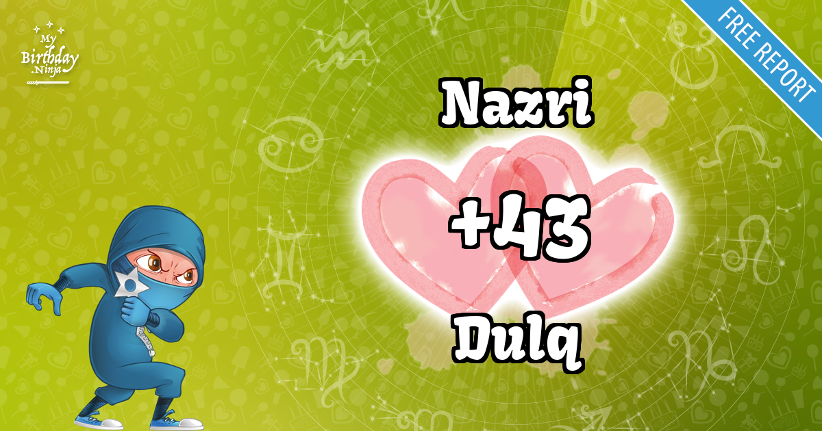Nazri and Dulq Love Match Score