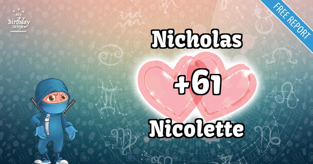 Nicholas and Nicolette Love Match Score