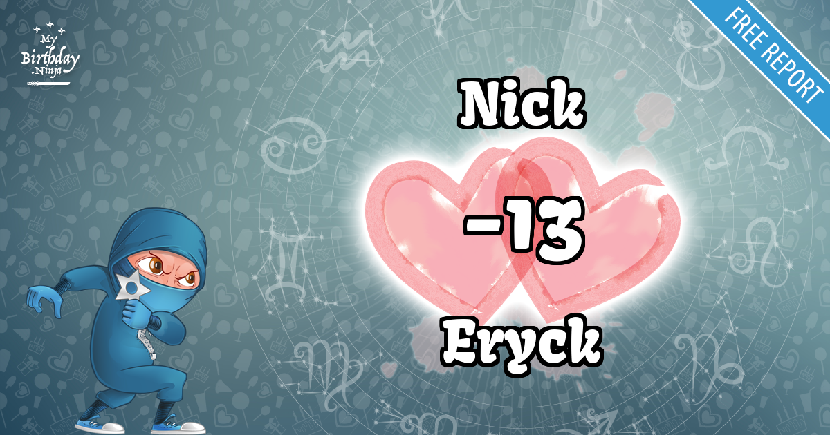 Nick and Eryck Love Match Score