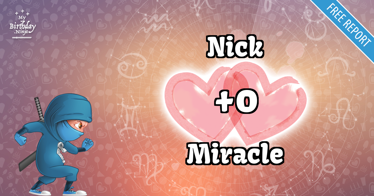 Nick and Miracle Love Match Score