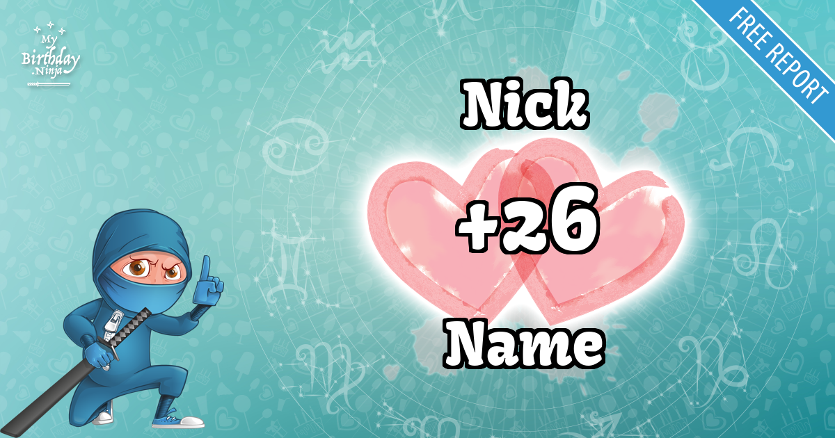 Nick and Name Love Match Score