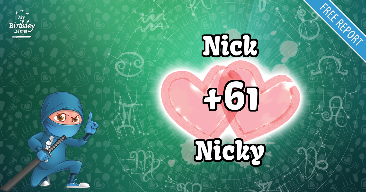 Nick and Nicky Love Match Score