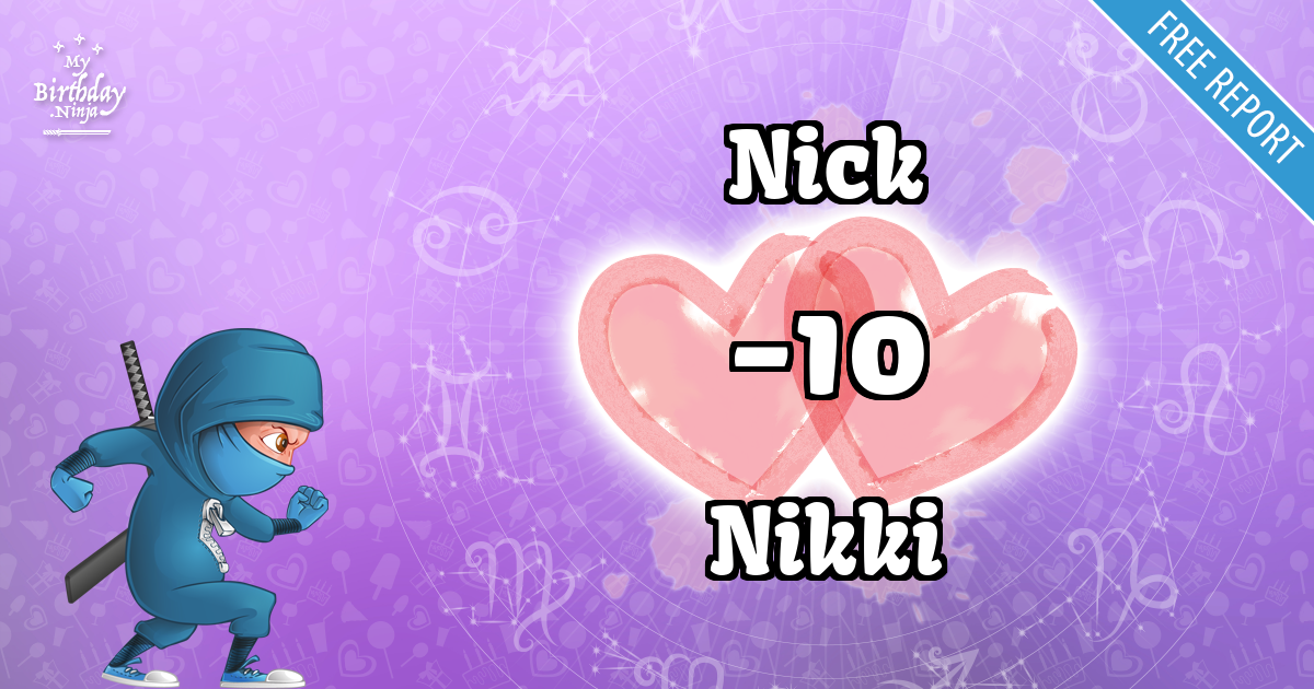 Nick and Nikki Love Match Score