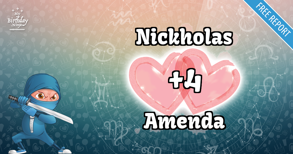 Nickholas and Amenda Love Match Score