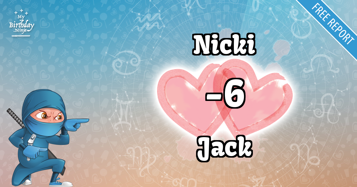 Nicki and Jack Love Match Score