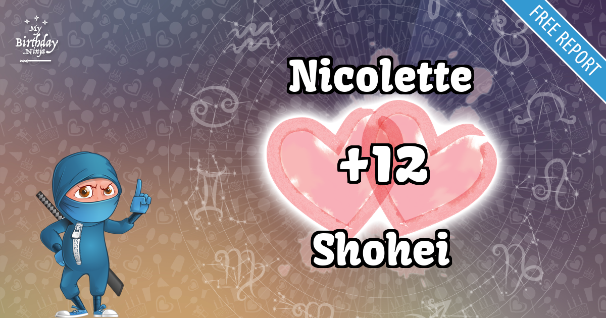 Nicolette and Shohei Love Match Score