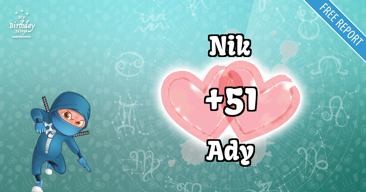 Nik and Ady Love Match Score