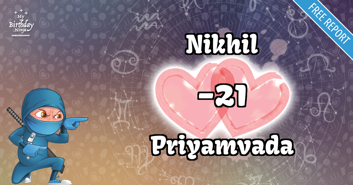 Nikhil and Priyamvada Love Match Score