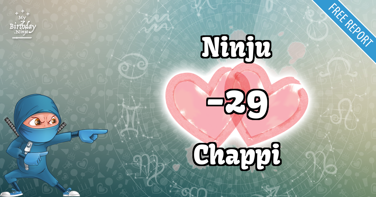 Ninju and Chappi Love Match Score