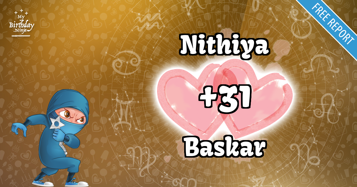 Nithiya and Baskar Love Match Score
