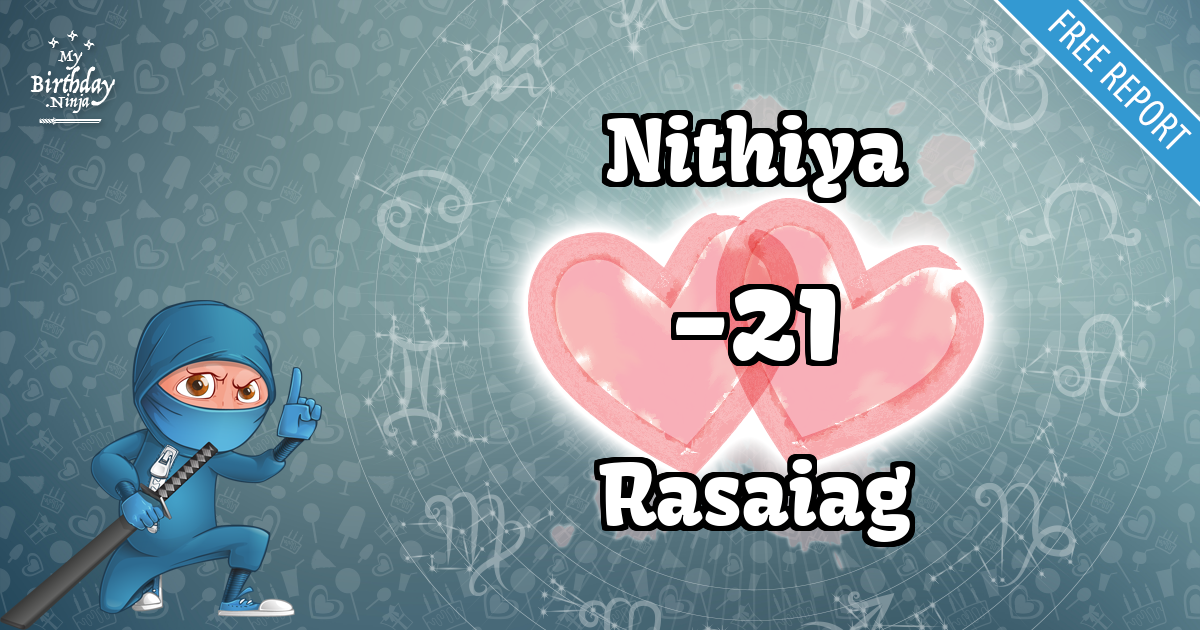 Nithiya and Rasaiag Love Match Score