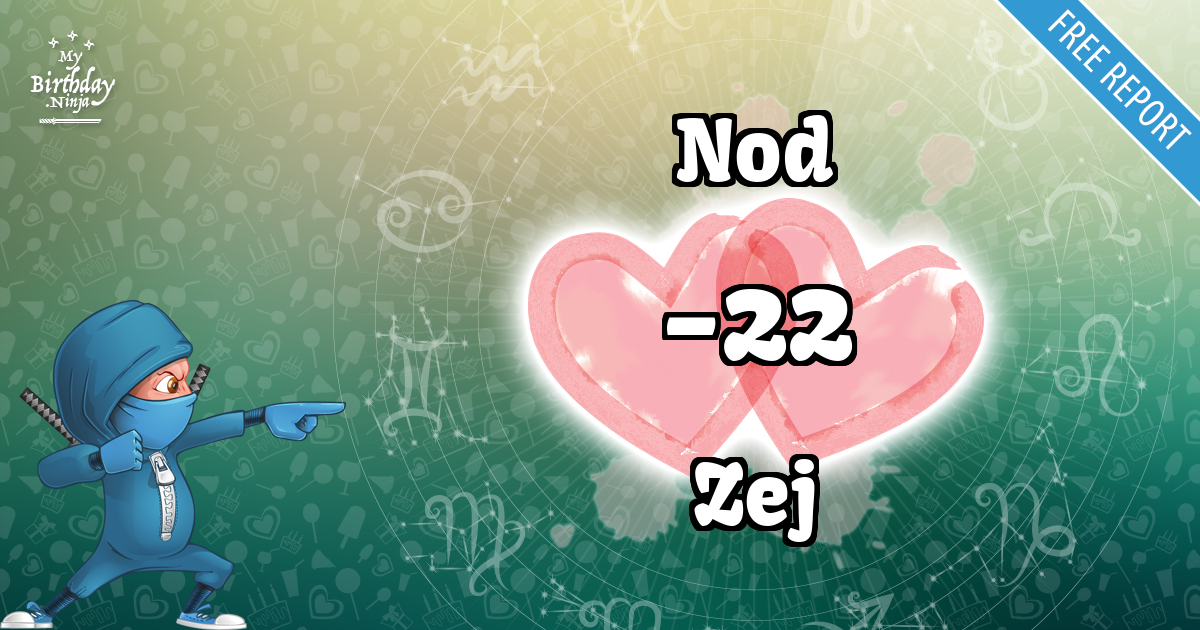 Nod and Zej Love Match Score
