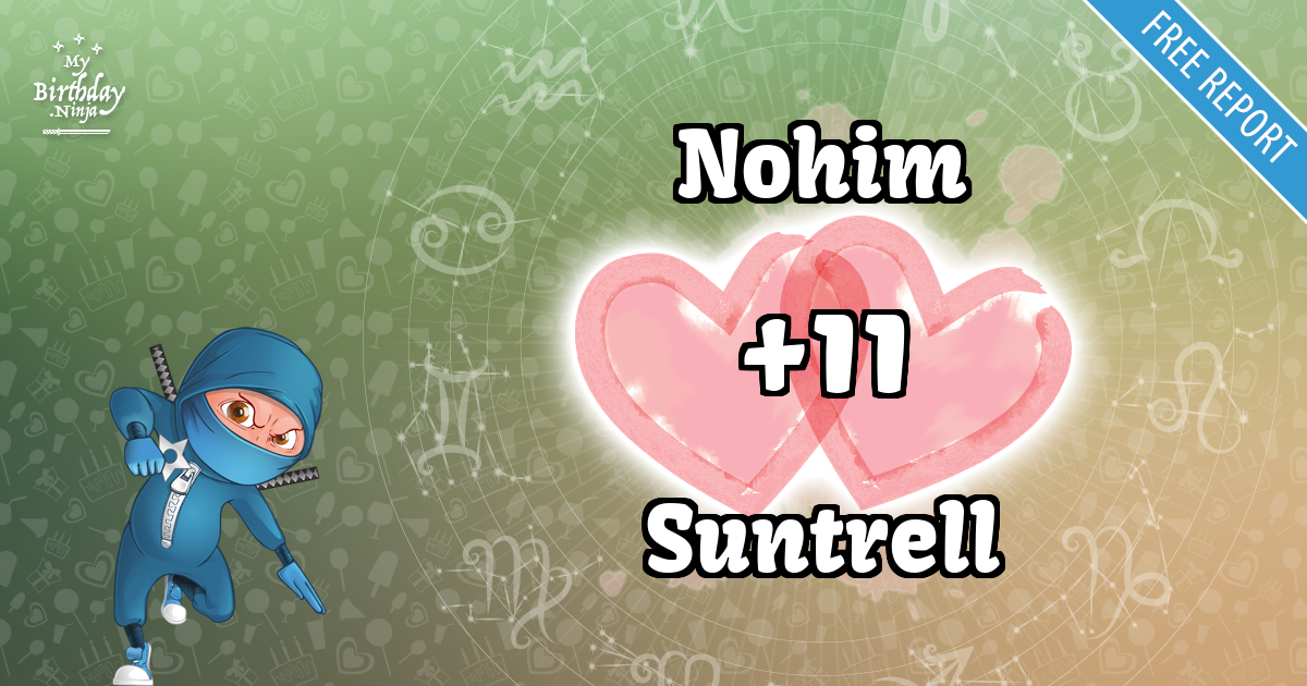 Nohim and Suntrell Love Match Score