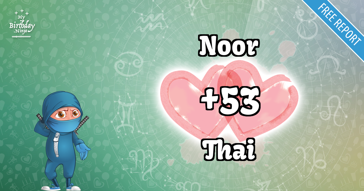 Noor and Thai Love Match Score
