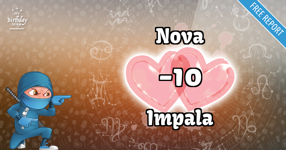 Nova and Impala Love Match Score