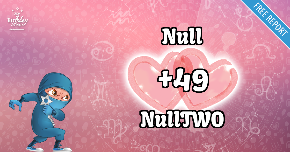 Null and NullTWO Love Match Score
