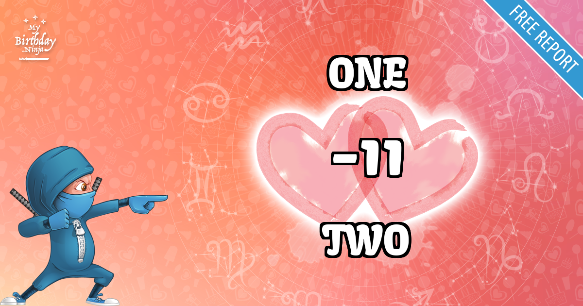 ONE and TWO Love Match Score