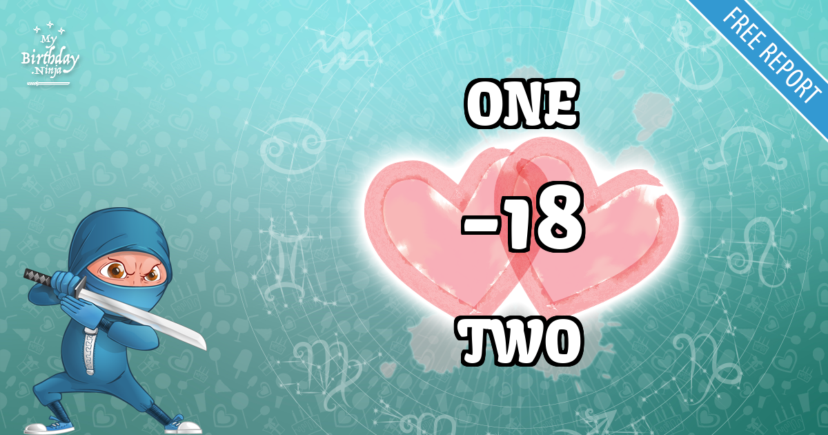 ONE and TWO Love Match Score