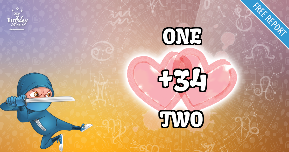 ONE and TWO Love Match Score