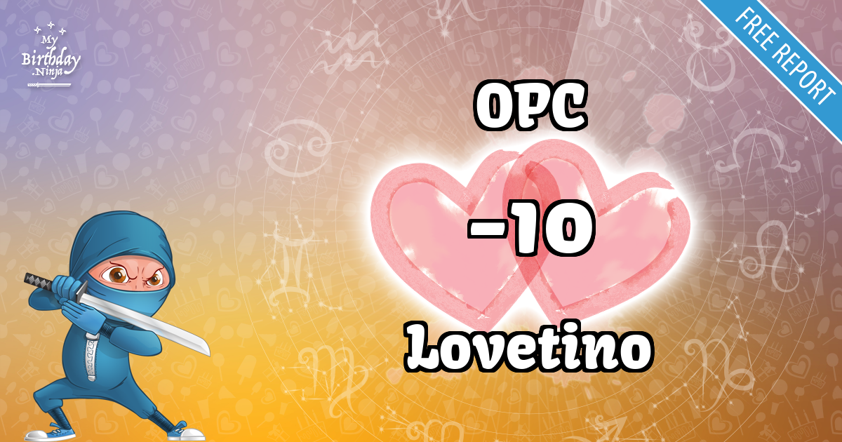 OPC and Lovetino Love Match Score