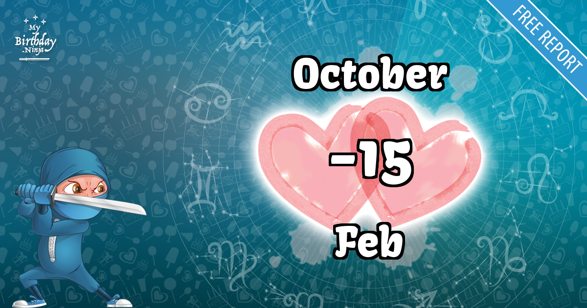 October and Feb Love Match Score