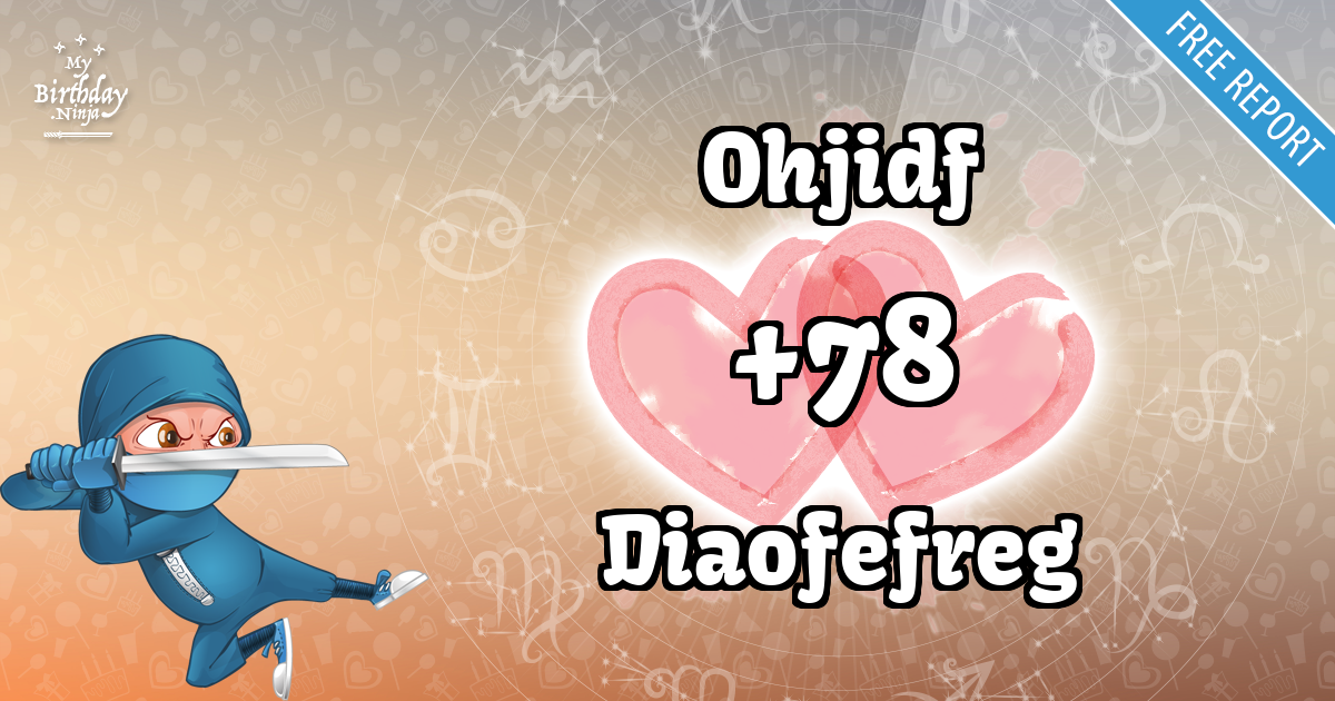Ohjidf and Diaofefreg Love Match Score