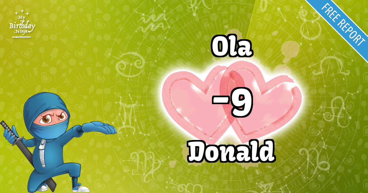 Ola and Donald Love Match Score