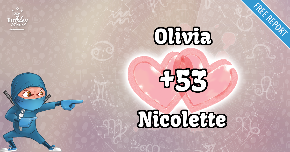Olivia and Nicolette Love Match Score