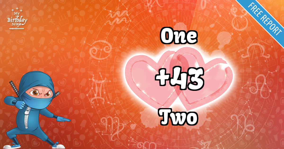 One and Two Love Match Score