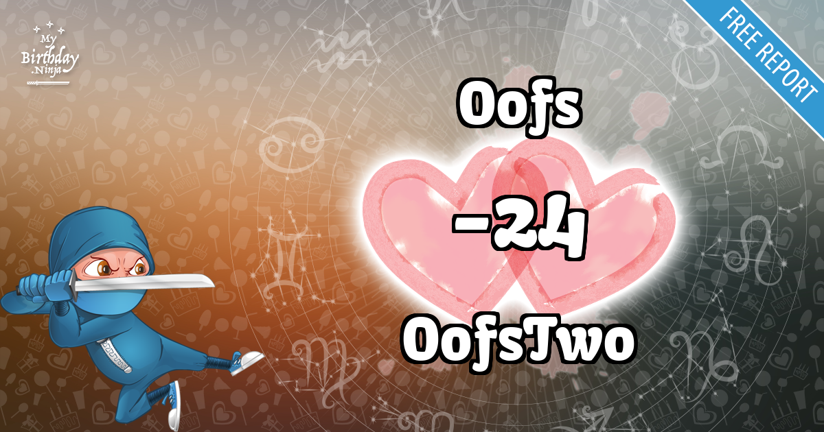 Oofs and OofsTwo Love Match Score