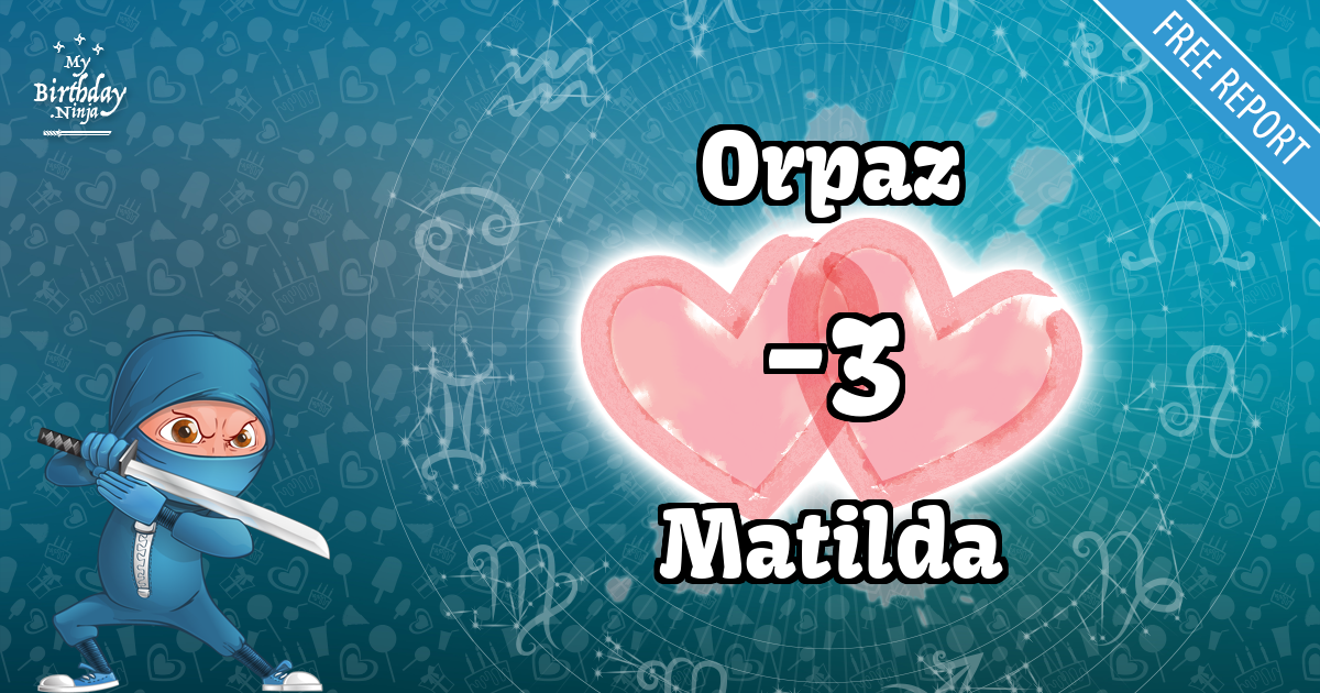 Orpaz and Matilda Love Match Score