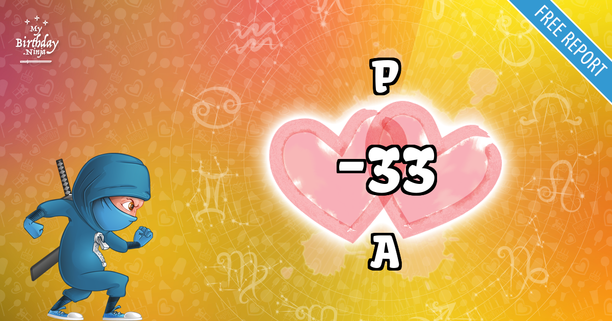 P and A Love Match Score