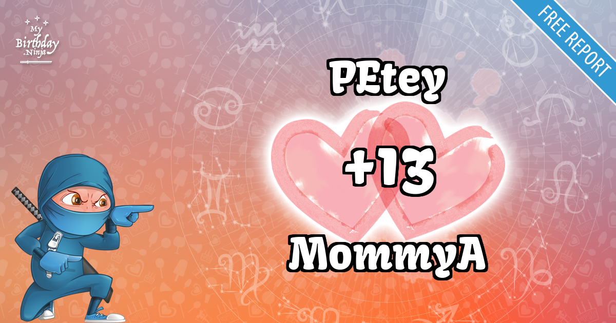 PEtey and MommyA Love Match Score