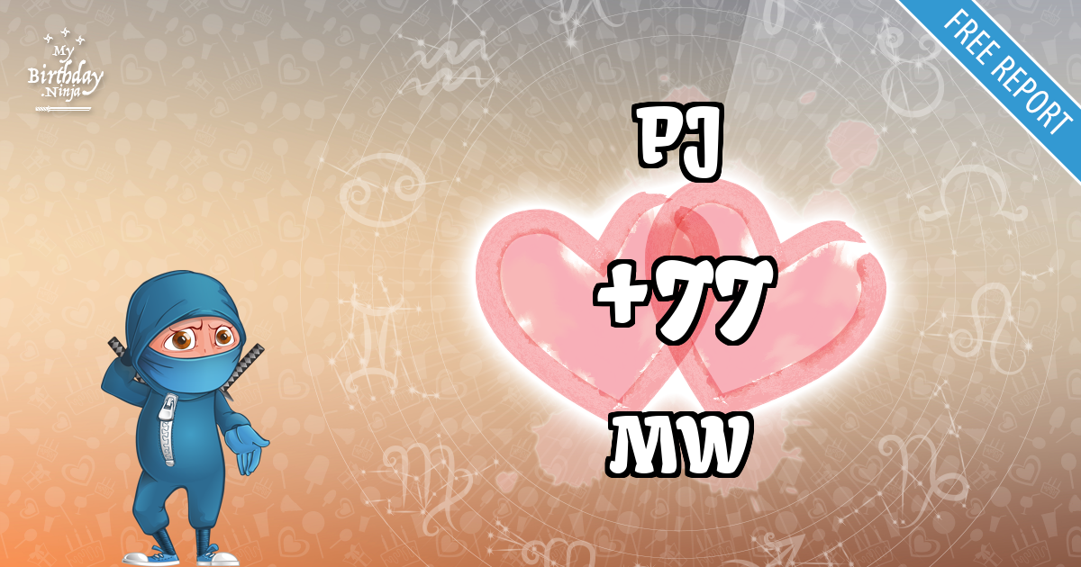 PJ and MW Love Match Score