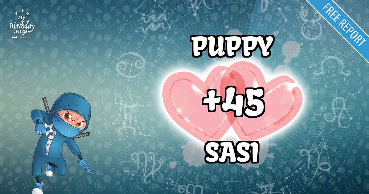 PUPPY and SASI Love Match Score