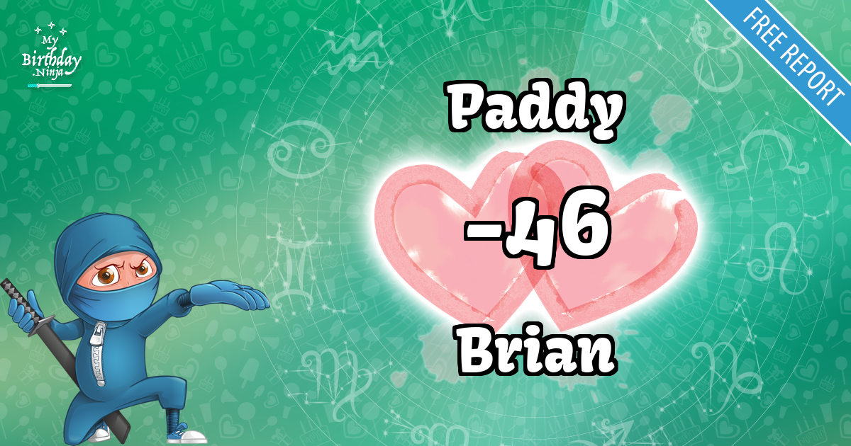 Paddy and Brian Love Match Score