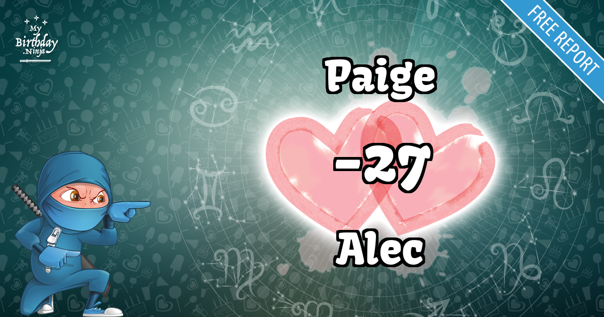 Paige and Alec Love Match Score