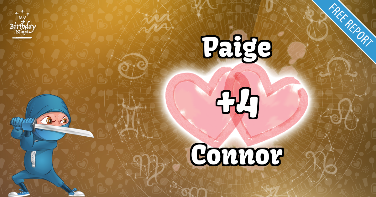 Paige and Connor Love Match Score
