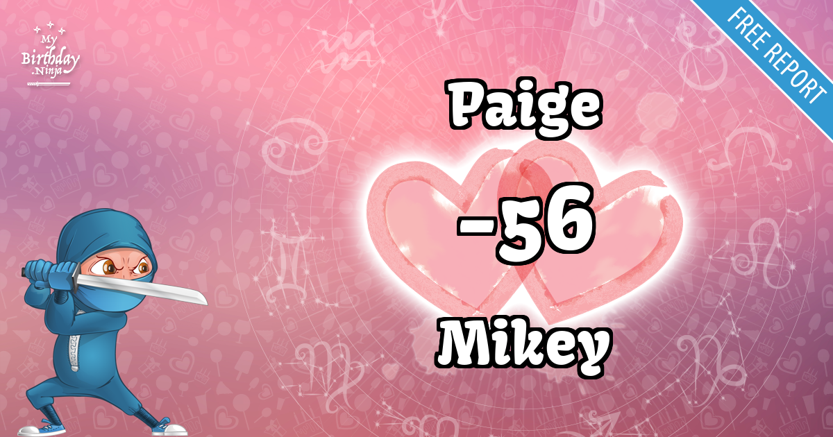Paige and Mikey Love Match Score