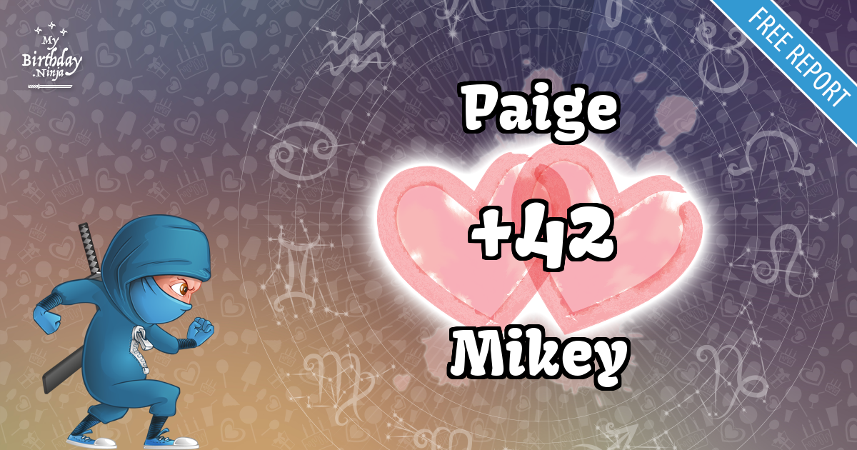 Paige and Mikey Love Match Score