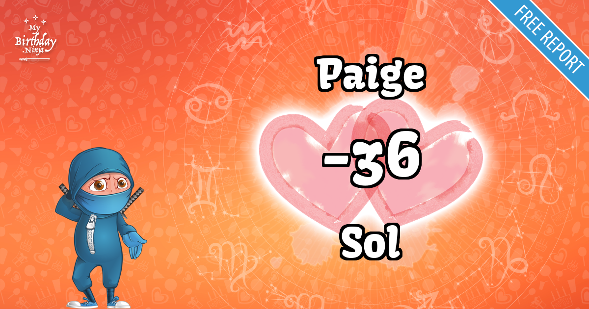 Paige and Sol Love Match Score
