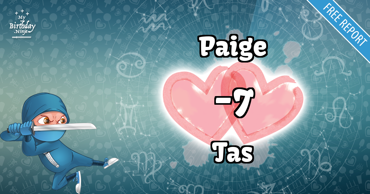 Paige and Tas Love Match Score