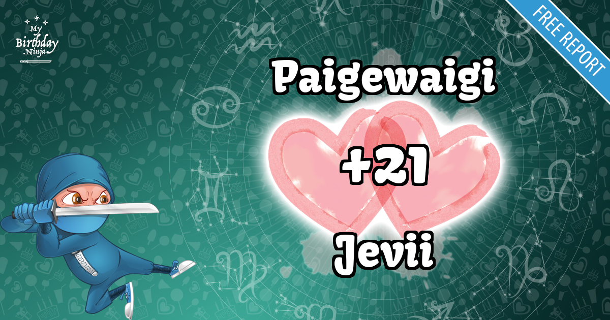 Paigewaigi and Jevii Love Match Score