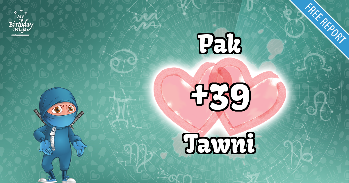 Pak and Tawni Love Match Score