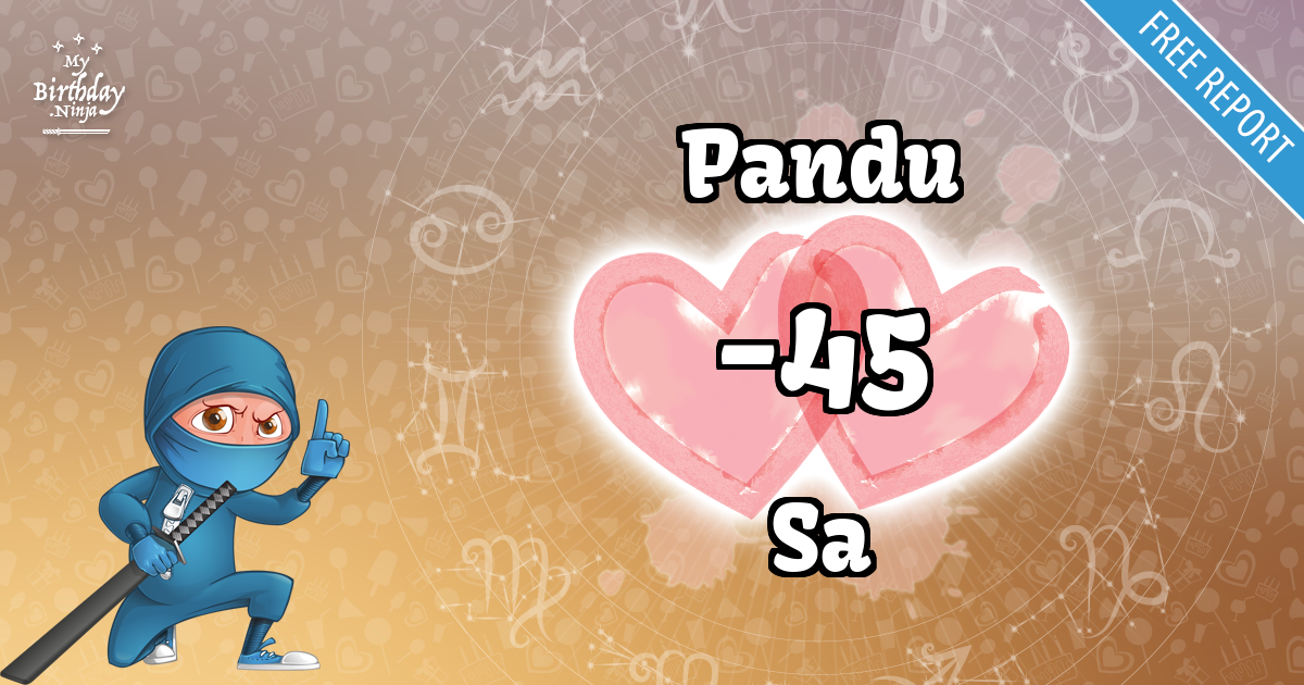 Pandu and Sa Love Match Score