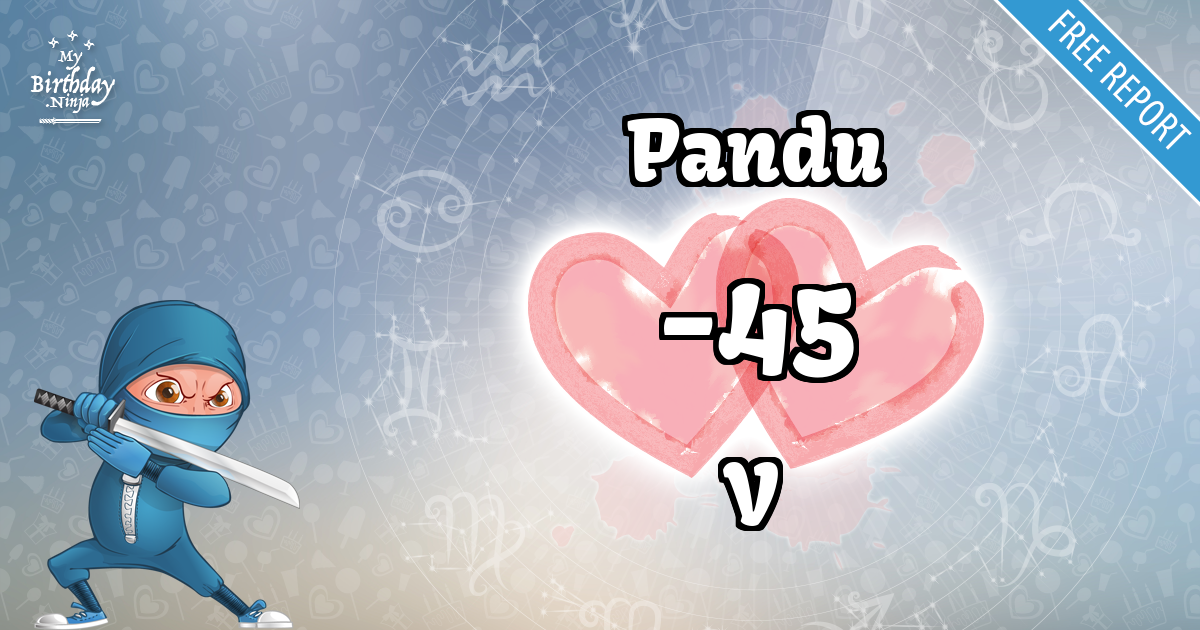 Pandu and V Love Match Score