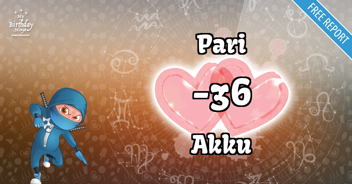 Pari and Akku Love Match Score