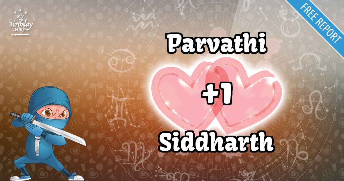 Parvathi and Siddharth Love Match Score