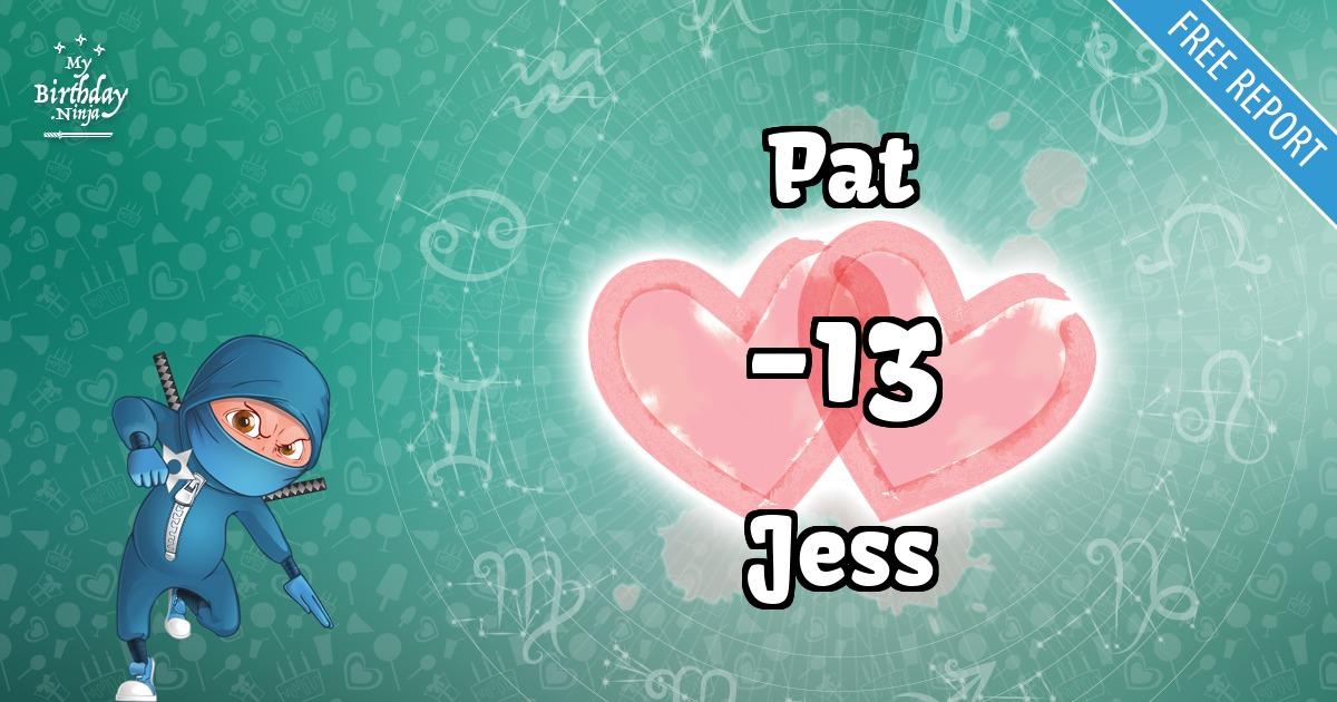 Pat and Jess Love Match Score