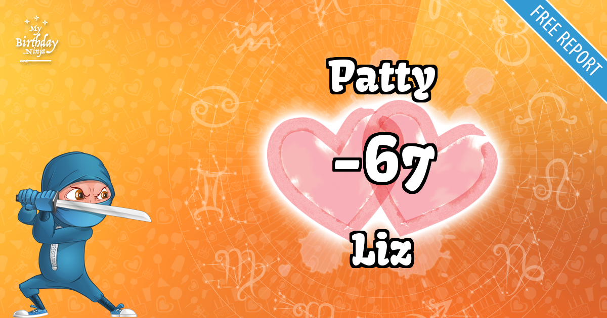 Patty and Liz Love Match Score